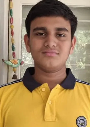 Aryan Naik - Topper at NIMKOM VIDHYA ACADEMY