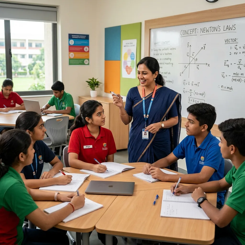 Personalized offline tutoring session at NIMKOM VIDHYA ACADEMY